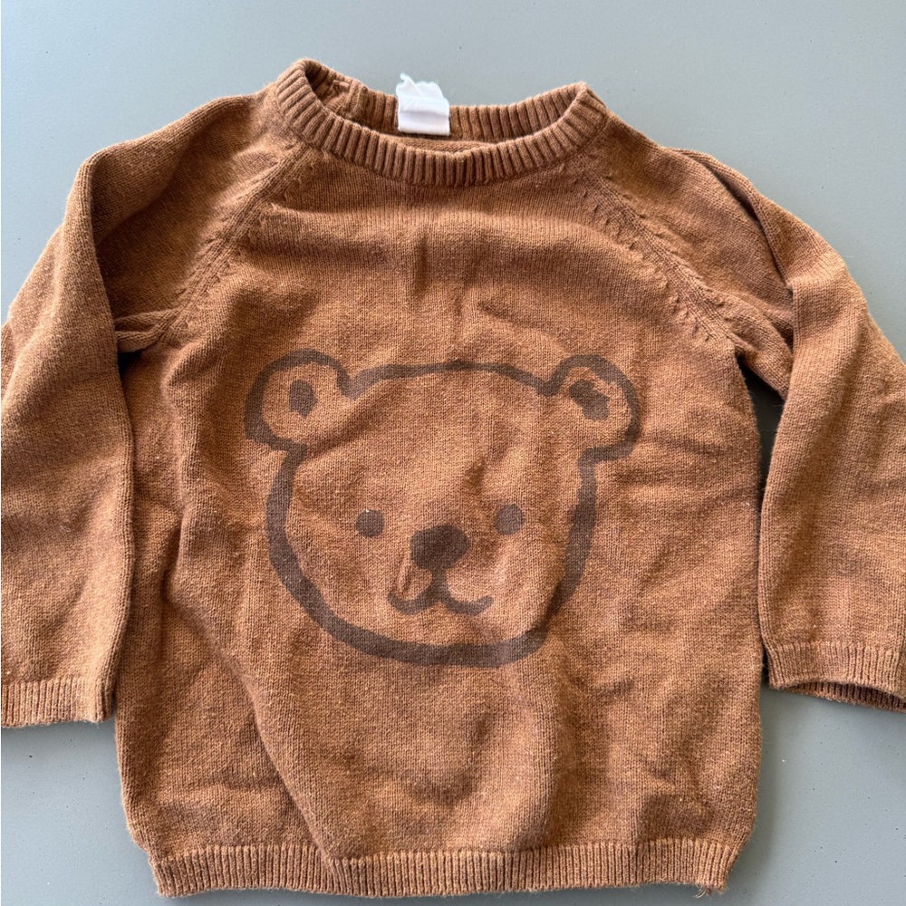 H&M Brown Bear Sweater for Kids